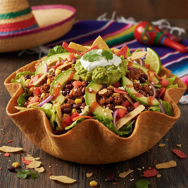 Fiesta Taco Salad Delight recipe