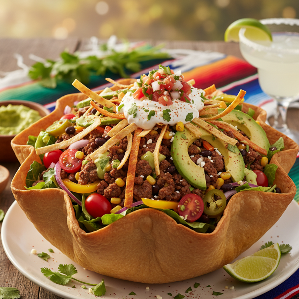Fiesta Taco Salad Extravaganza recipe
