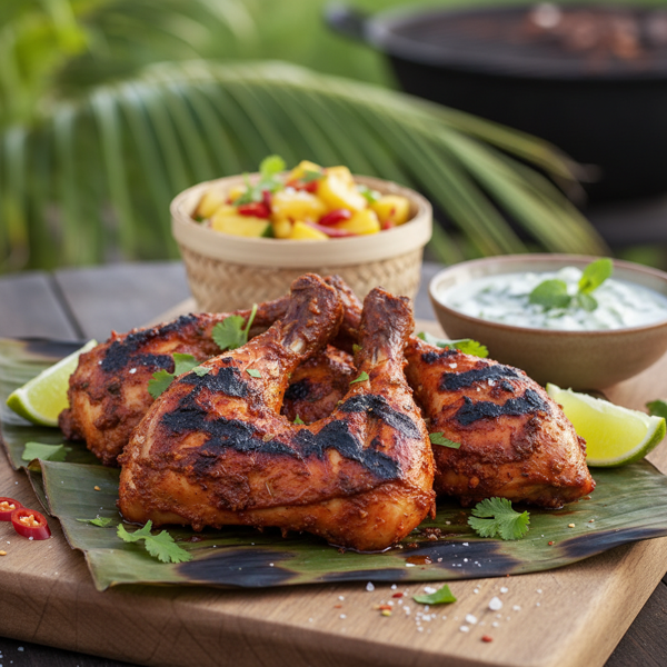 Fiji-Style Grilled Tandoori Chicken recipe