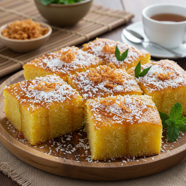 Filipino Cassava Delight Cake recipe