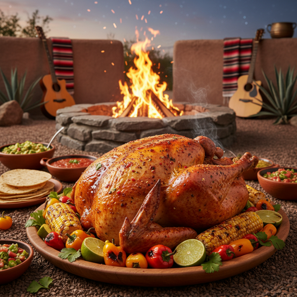 Firepit Fiesta Turkey recipe