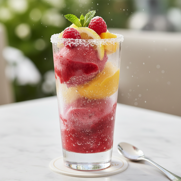 Fizzy Fruit Sorbet Sensation recipe