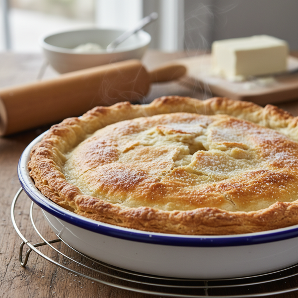 Flaky Cream Cheese Pie Crust recipe