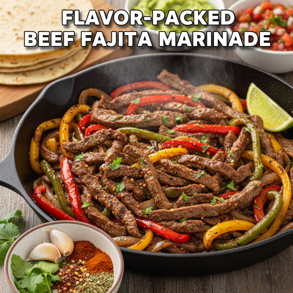 Flavor-Packed Beef Fajita Marinade recipe