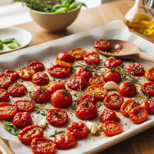 Flavor-Packed Oven-Dried Tomatoes recipe