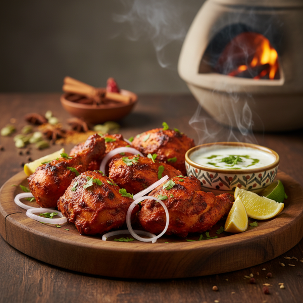 Flavor-Packed Oven Roasted Chicken Tikka recipe