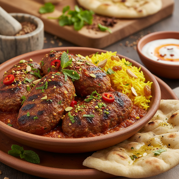 Flavorful Afghan Spiced Kofta recipe