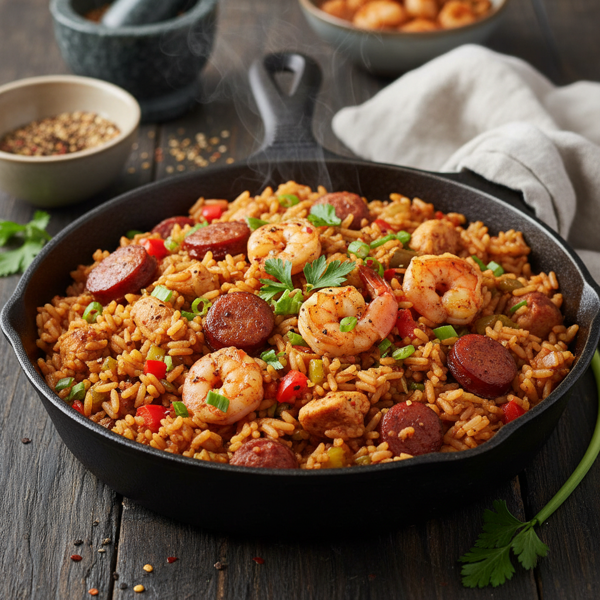 Flavorful Cajun Rice Pilaf recipe