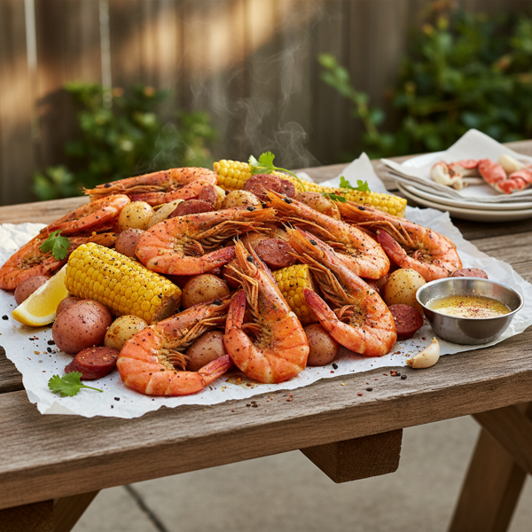 Flavorful Cajun Shrimp Boil recipe