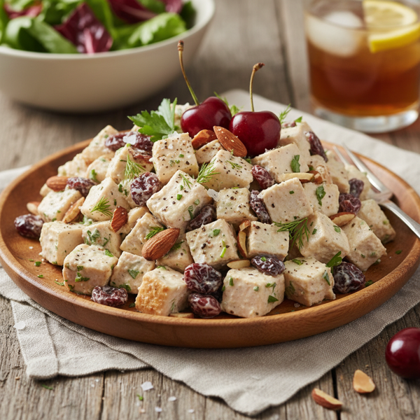Flavorful Cherry Almond Chicken Salad recipe