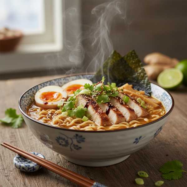 Flavorful Chicken Ramen Delight recipe