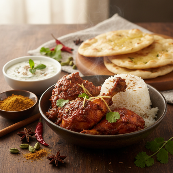 Flavorful Garam Masala Chicken Delight recipe