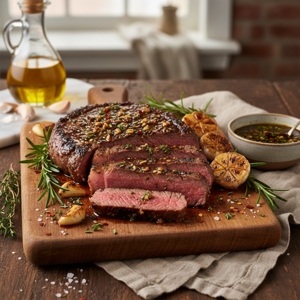 Flavorful Garlic Italian Steak Marinade recipe