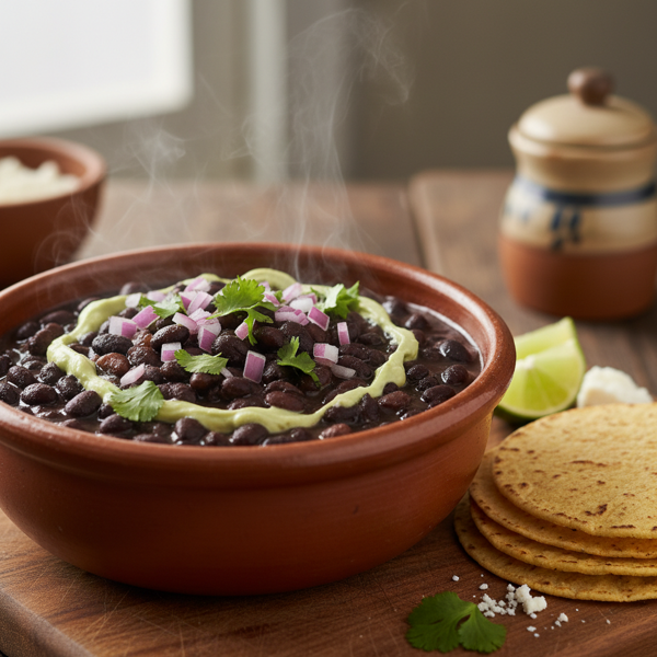 Flavorful Homemade Black Beans recipe