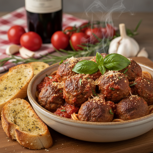 Flavorful Instant Pot Italian Meatballs with Marinara recipe