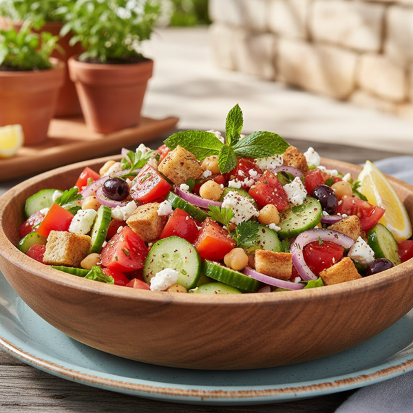 Flavorful Mediterranean Chopped Salad recipe