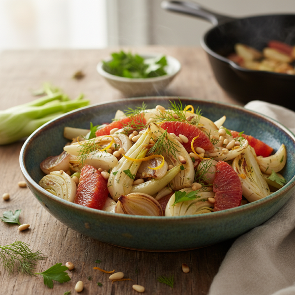 Flavorful Sautéed Fennel Medley recipe