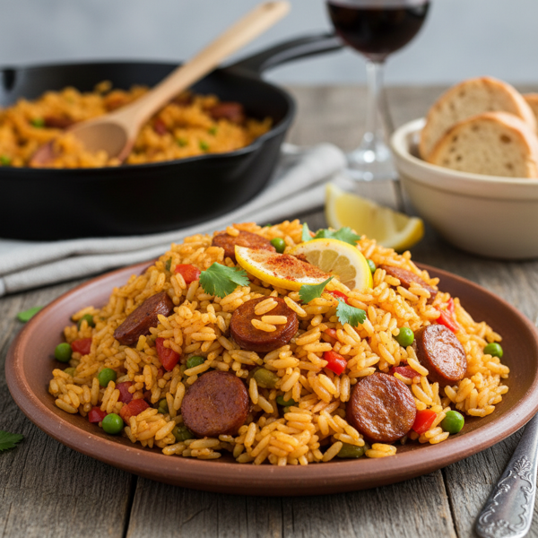 Flavorful Spanish Rice Pilaf recipe