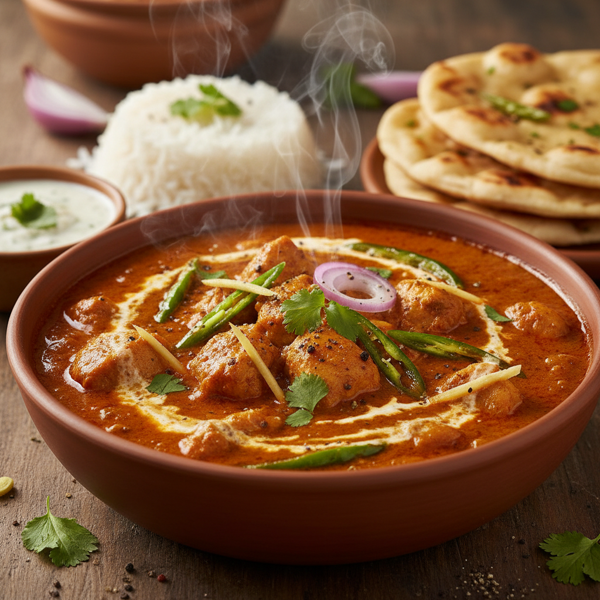 Flavorful Spicy Chicken Curry Delight recipe