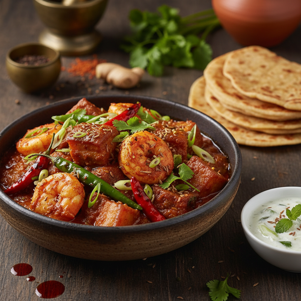 Flavorful and Spicy Vindaloo Fusion recipe