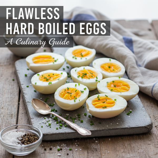 Flawless Hard Boiled Eggs: A Culinary Guide recipe