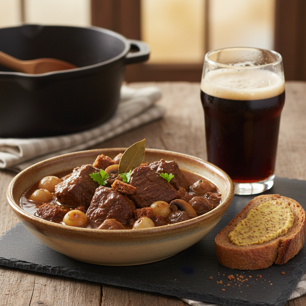 Flemish Beer Braised Beef Stew recipe