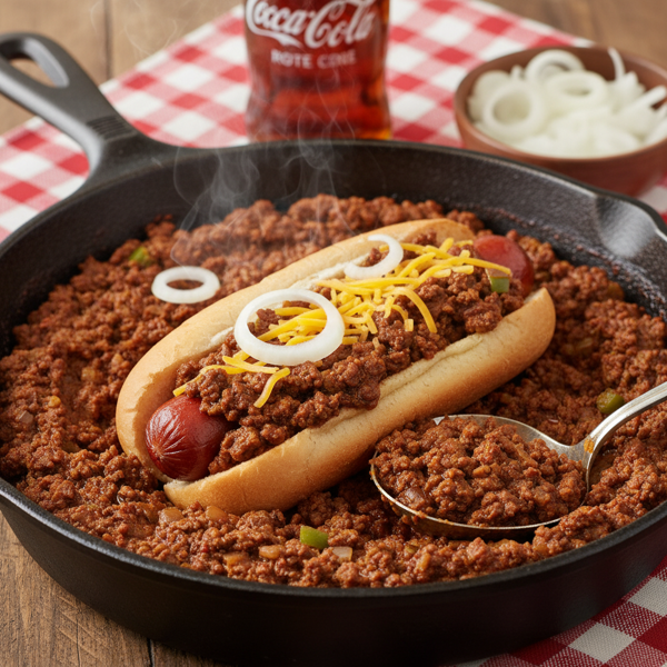 Flint-Style Coney Island Hot Dog Sauce recipe