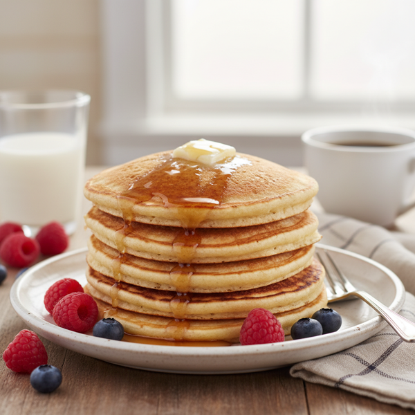 Fluffy Buttermilk Bisquick Pancakes recipe