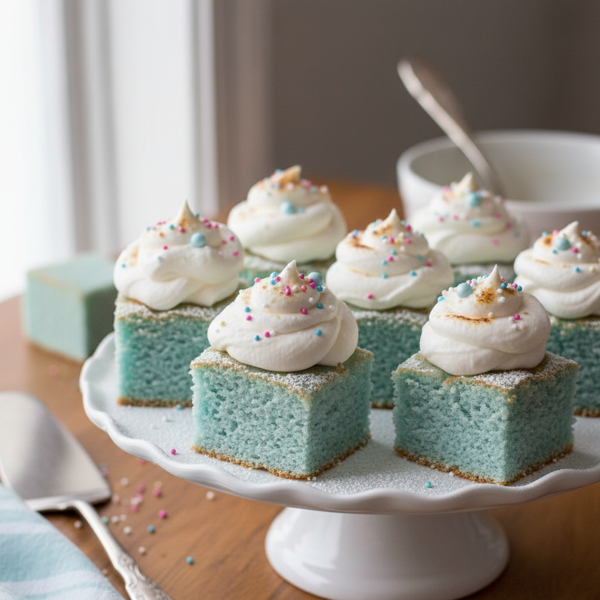 Fluffy Cake Mix & Cool Whip Treats recipe