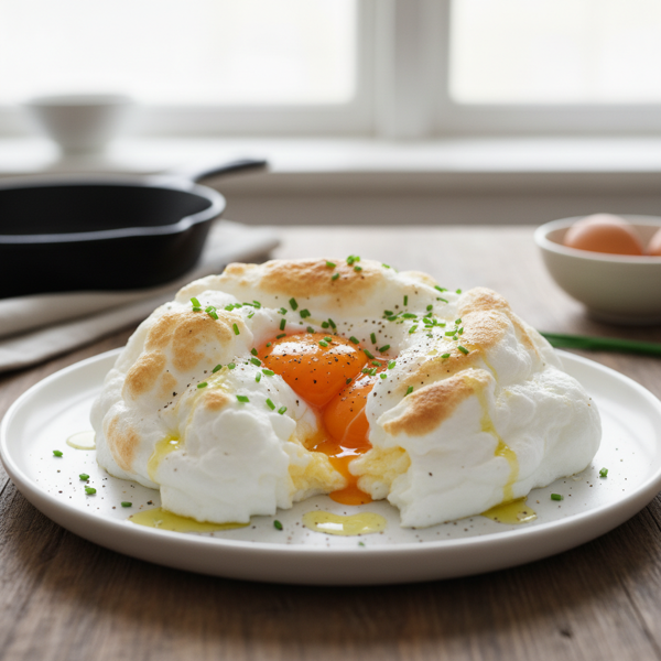Fluffy Cloud Omelet recipe