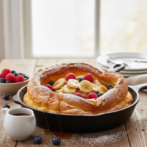 Fluffy Dutch Baby Pancakes recipe