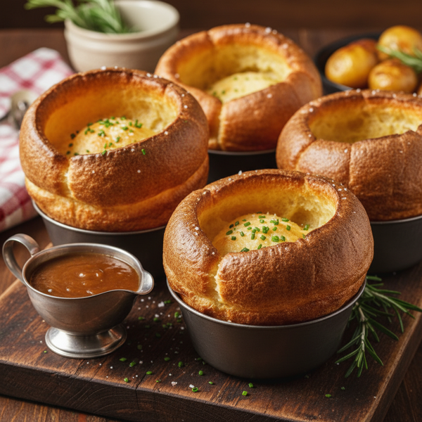 Fluffy Giant Yorkshire Puddings recipe