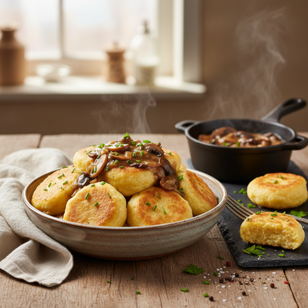 Fluffy Gluten-Free Potato Dumplings recipe