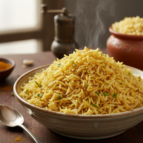 Fluffy Gold Basmati Rice recipe