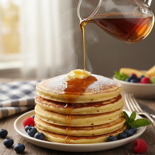 Fluffy Grandma's Classic Pancakes recipe