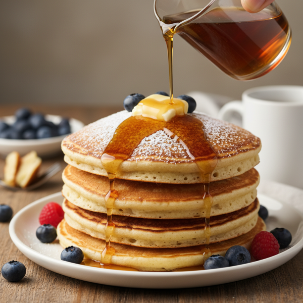 Fluffy IHOP-Style Pancakes recipe