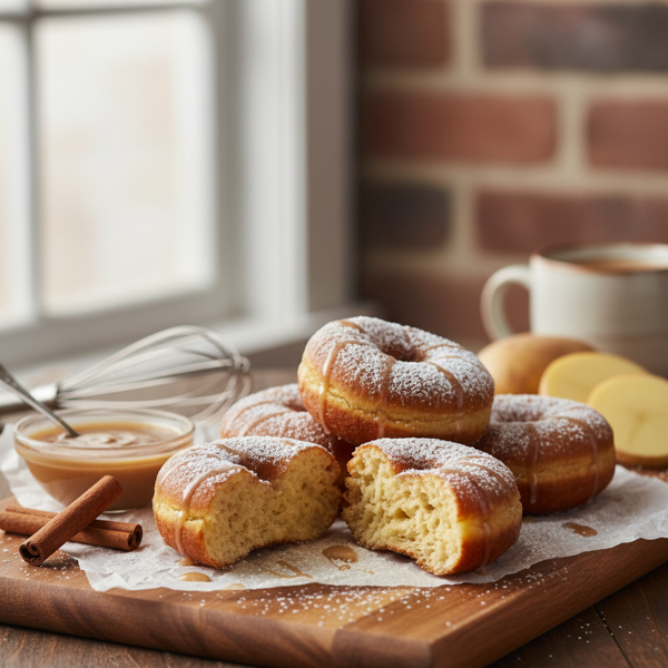 Fluffy Idaho Potato Doughnuts recipe