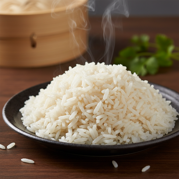 Fluffy Long-Grain Steamed Rice recipe