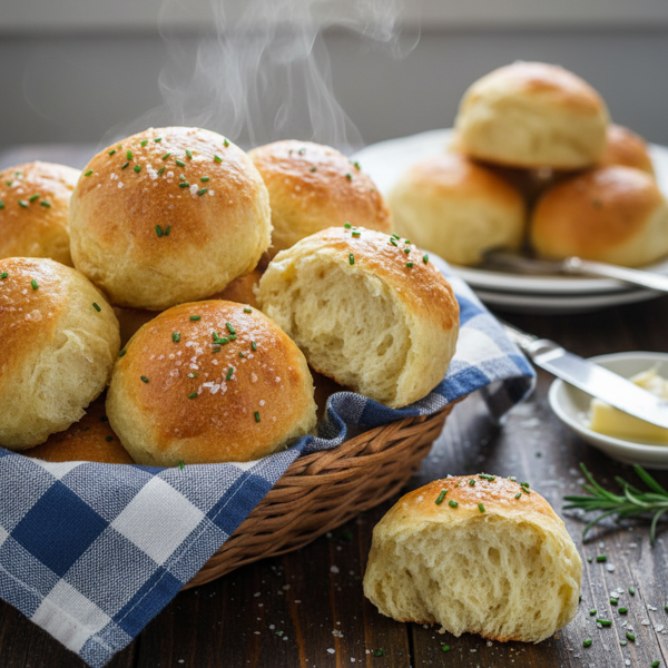 Fluffy Potato Refrigerator Rolls recipe