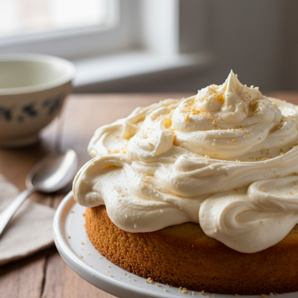 Fluffy Pudding Cream Frosting recipe