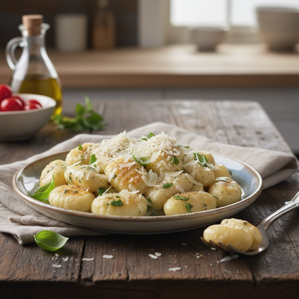 Fluffy Ricotta Gnocchi with Romano Cheese recipe