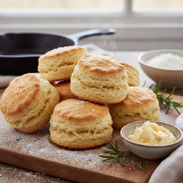 Fluffy Yeast-Infused Biscuits recipe
