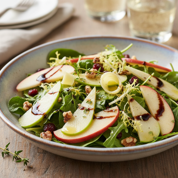 Fresh Apple and Manchego Salad recipe