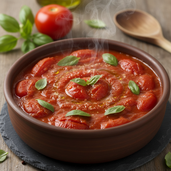 Fresh Basil Tomato Marinara Sauce recipe