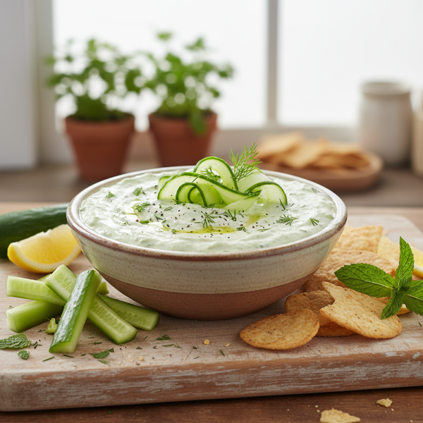 Fresh Cucumber Benedictine Dip recipe