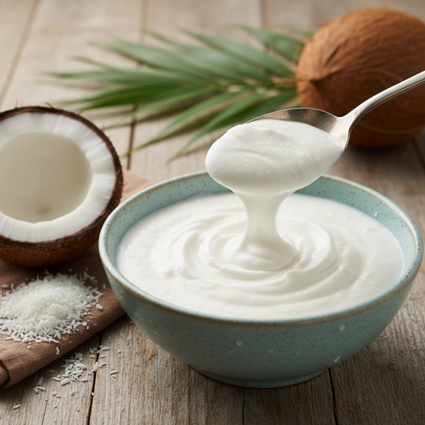 Fresh Homemade Coconut Cream recipe