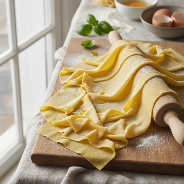 Fresh Homemade Pasta Sheets recipe
