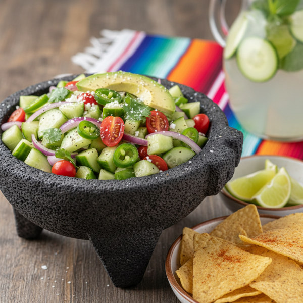Fresh Mexican Cucumber Salsa recipe