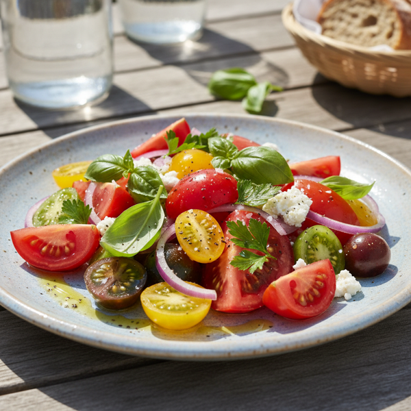 Fresh Summer Tomato Salad recipe