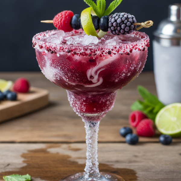 Frosted Berry Bliss Margarita recipe
